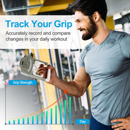 Enhance Your Grip Strength with Our Electronic Hand Grip Dynamometer - Perfect for Sports, Home, and School Use!