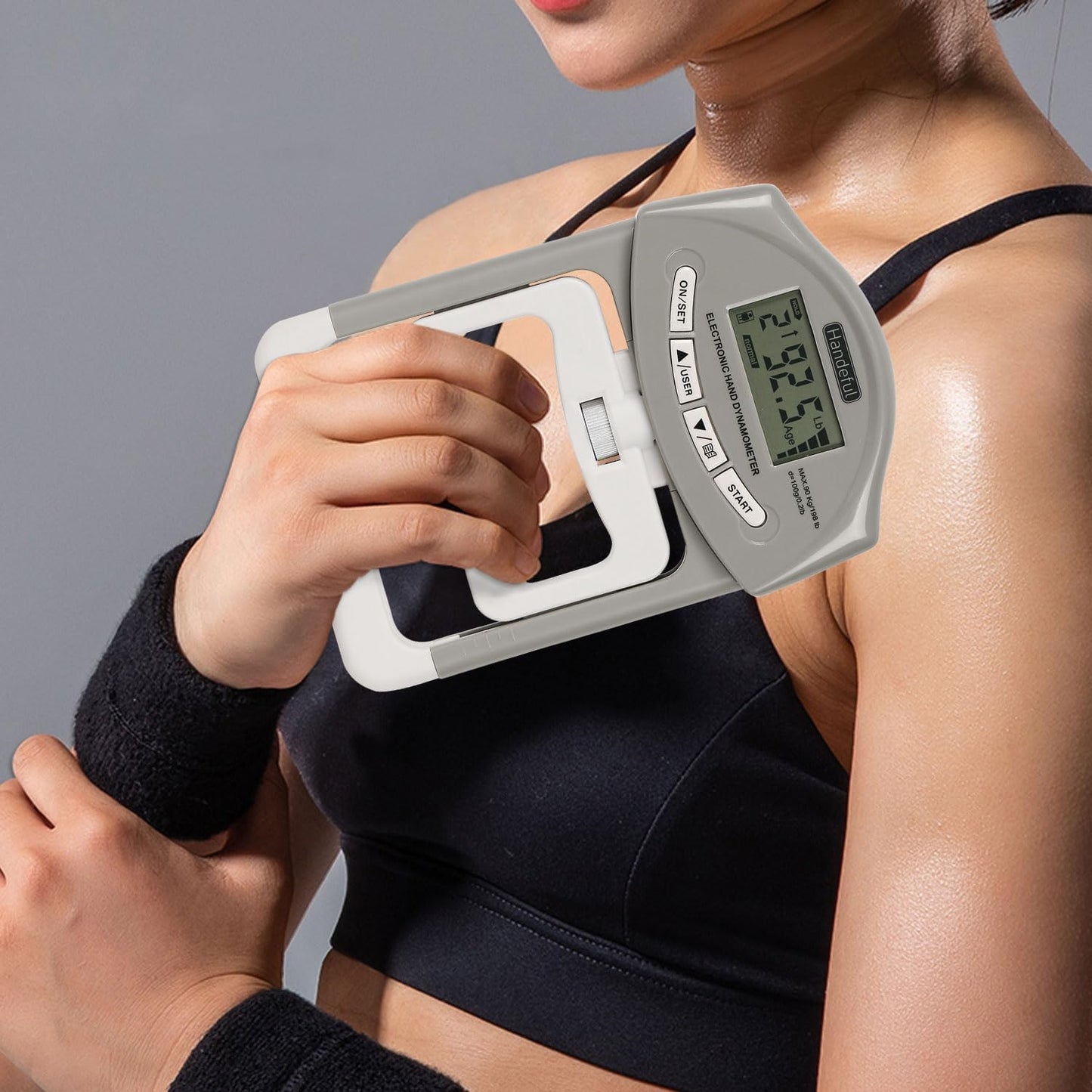 Enhance Your Grip Strength with Our Electronic Hand Grip Dynamometer - Perfect for Sports, Home, and School Use!