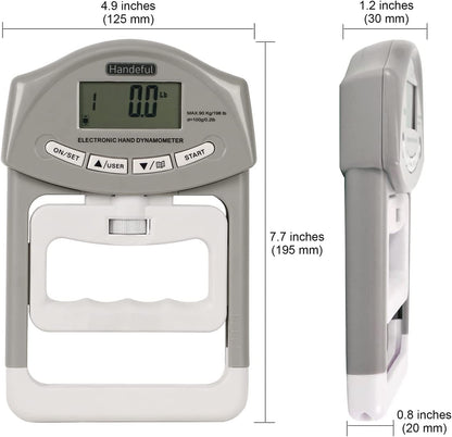 Enhance Your Grip Strength with Our Electronic Hand Grip Dynamometer - Perfect for Sports, Home, and School Use!